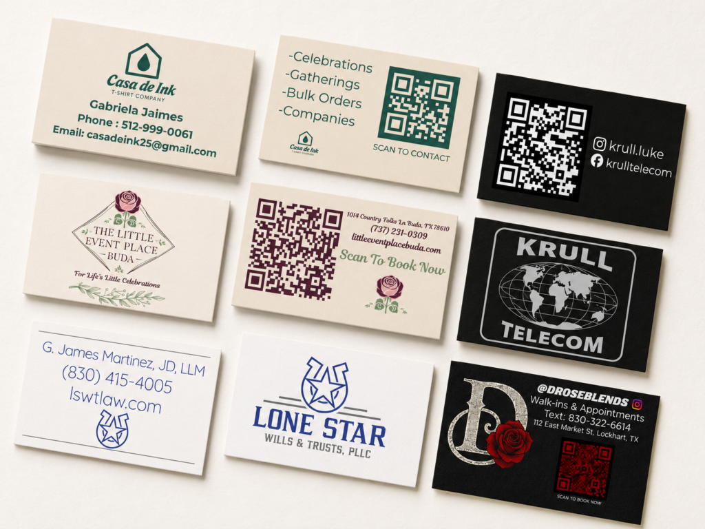 Design By Guerrero Business Card Mock UPs