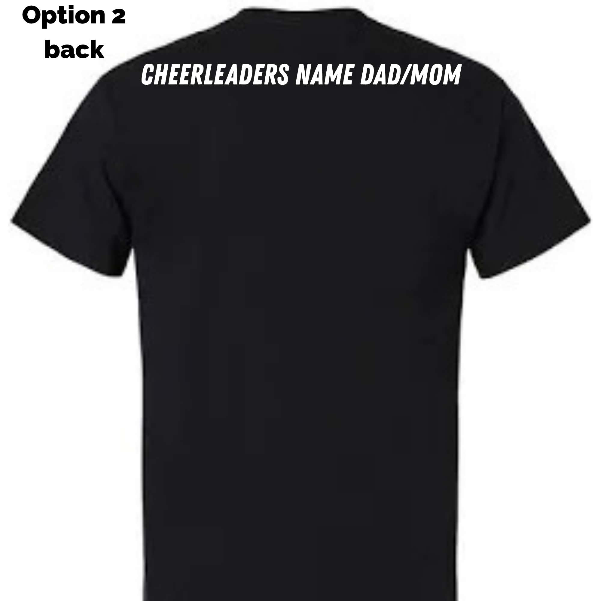 Black "Cheer Mom" T-Shirt - Image 2