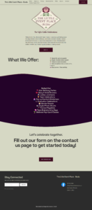 The Little Event Place - HOME PAGE