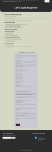 The Little Event Place - Various Web Page2