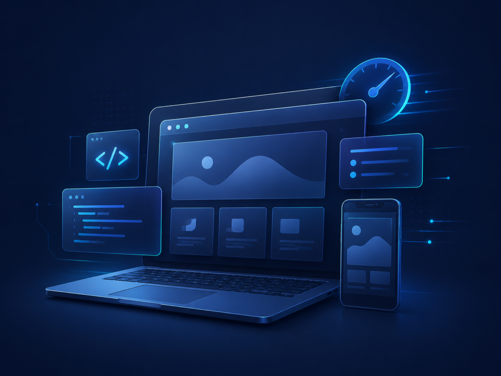 Web Design Stock Image